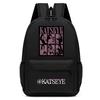 60123-4 KATSEYE Mochila Estampada Impermeable Escolar Para Niños