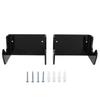 2PCS Long Skateboards Storage Rack Longboard Wall Hanging Holder for Bedroom Living RoomBlack