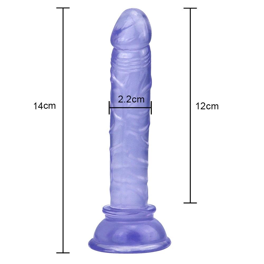 Soft Dildo Realistic Fake Long Penis Butt Plug Adult Sex Toys For Woman Men Vagina Anal