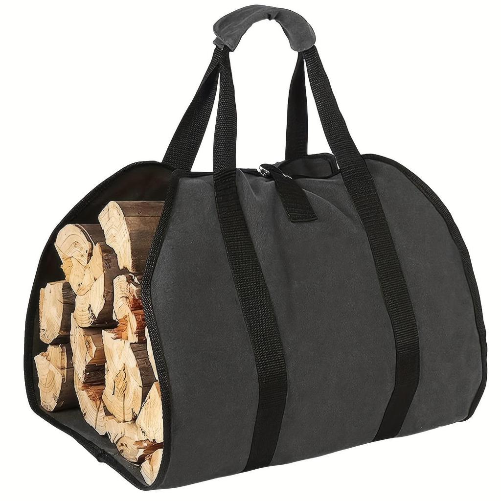 Winter Outdoor Firewood Storage and BBQ Collection Bag