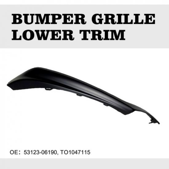 For Toyota Camry   23 Front Right Bumper Lower Side Trim Black Molding N