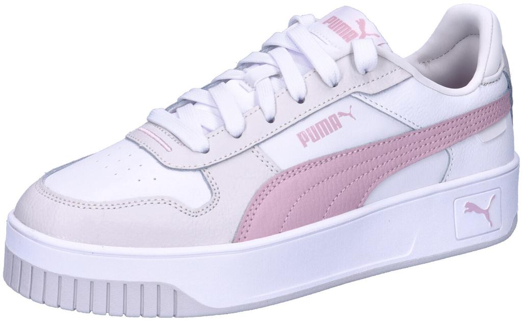 Кроссовки Puma Carina Street Women puma white/rose mauve/feather gray