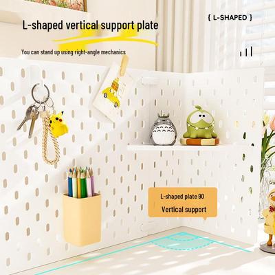 Desk Organizer Pegboard Wall Panel for Dorm or Office