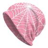 Bonnet Hats Pink Heart Men Women's Thin Hat Spider Web Autumn Spring Cap Design Skullies Beanies Caps