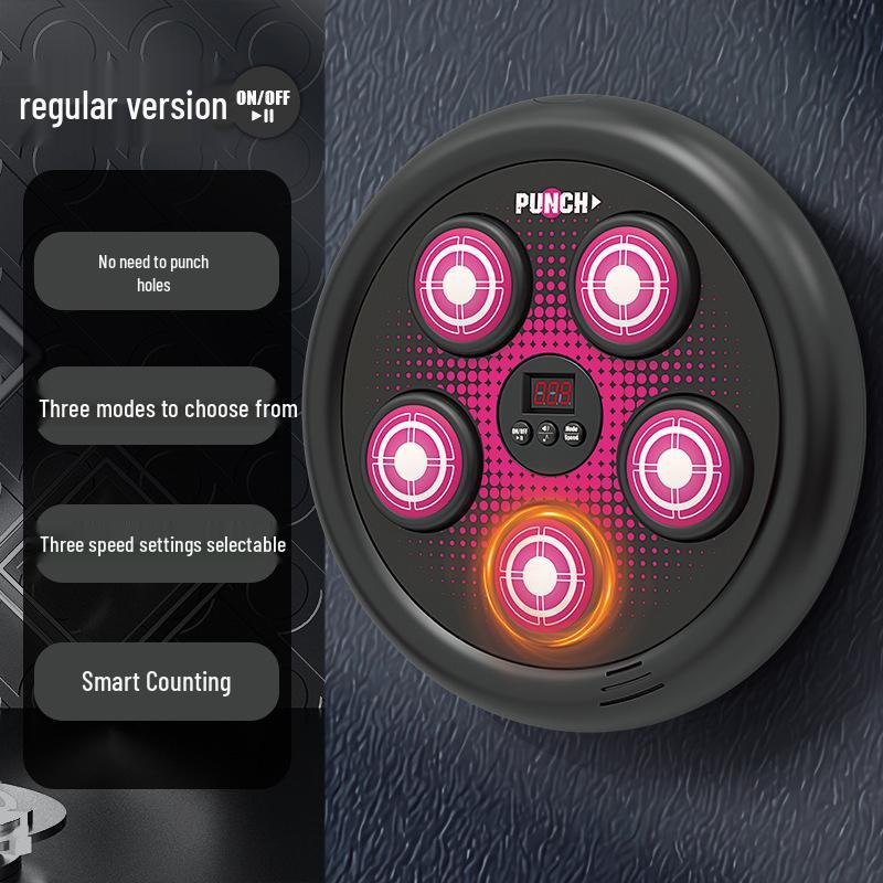 Smart Bluetooth Fruit-Themed Boxing Wall Trainer for Kids