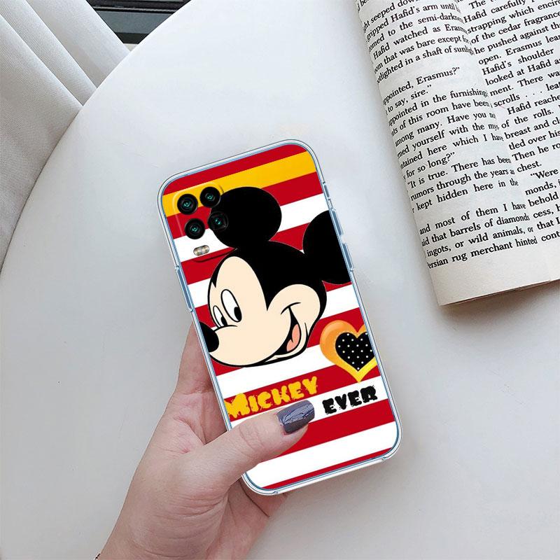 Mickey Minnie Mouse Transparent Phone Case for Motorola Moto G10 G20 G30 G31 G32 G34 G35 G41 G42 G50 G51 G52 G55 G60 G60S