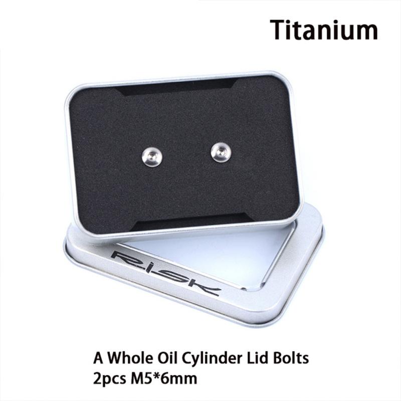 Oil Cylinder Lid Bolts Fixed Screw Titanium Alloy Xt Bicycle Brake Bolt For Bike Brake Lever