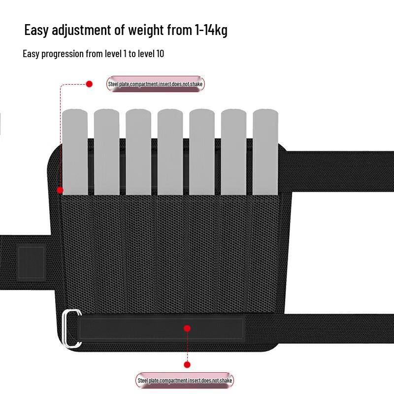 Chu Ya Adjustable Weighted Ankle & Wrist Straps