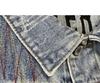 Men's American Retro Embroidered Washed Denim Jacket - Trendy, Loose Fit, Casual Spring/Autumn Outerwear