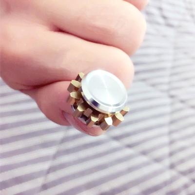 MINI Gear Spinner aus Metalllegierung, Zappelspielzeug, Handspinner, Finger, EDC, Fokusspielzeug, Geschenk zum Stressabbau