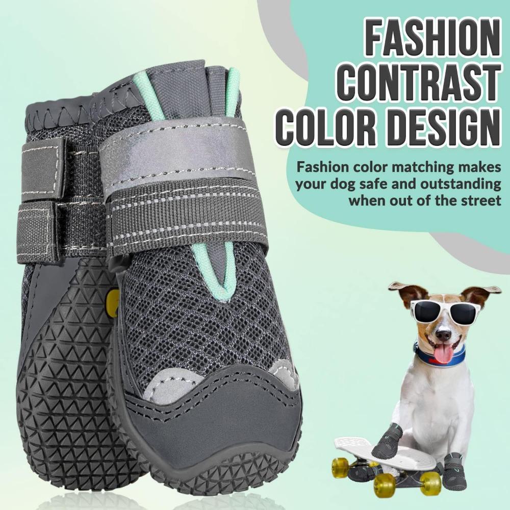 Dog Shoes Anti-dirty and Wear-resistant Dog Shoes Breathable Dog Foot Cover Large Dog Shoes Waterproof Golden Retriever Dog Shoes