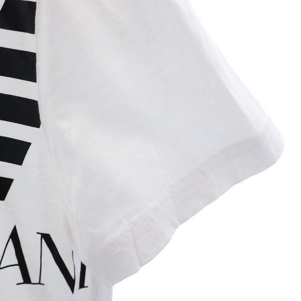 Emporio Armani Tričko s krátkym rukávom s potlačou loga S Biela farba Pánske Použité