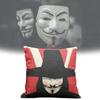 For Vendetta V Character Cushion Cover Imprinted Design Living Bedroom Room