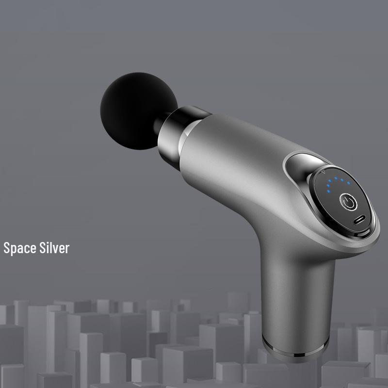 Electric Massage Gun with Heat and Extended Handle for Full-Body Relaxation