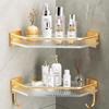 Practical Bathroom Shelves Wall-mounted Triangle Storage Rack Shampoo Storage Rack  Household