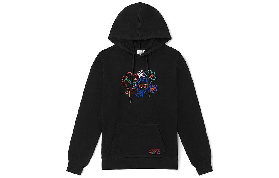 Vans Sweatshirts Women s Black Hooded Moderate Regular VN0A5LK2BLK XS