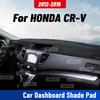 For HONDA CR-V 2012-2016 Car Dashmat Anti-UV Dashboard Cover Dash Mat Sunshade Cushion Carpet Protective Accessories
