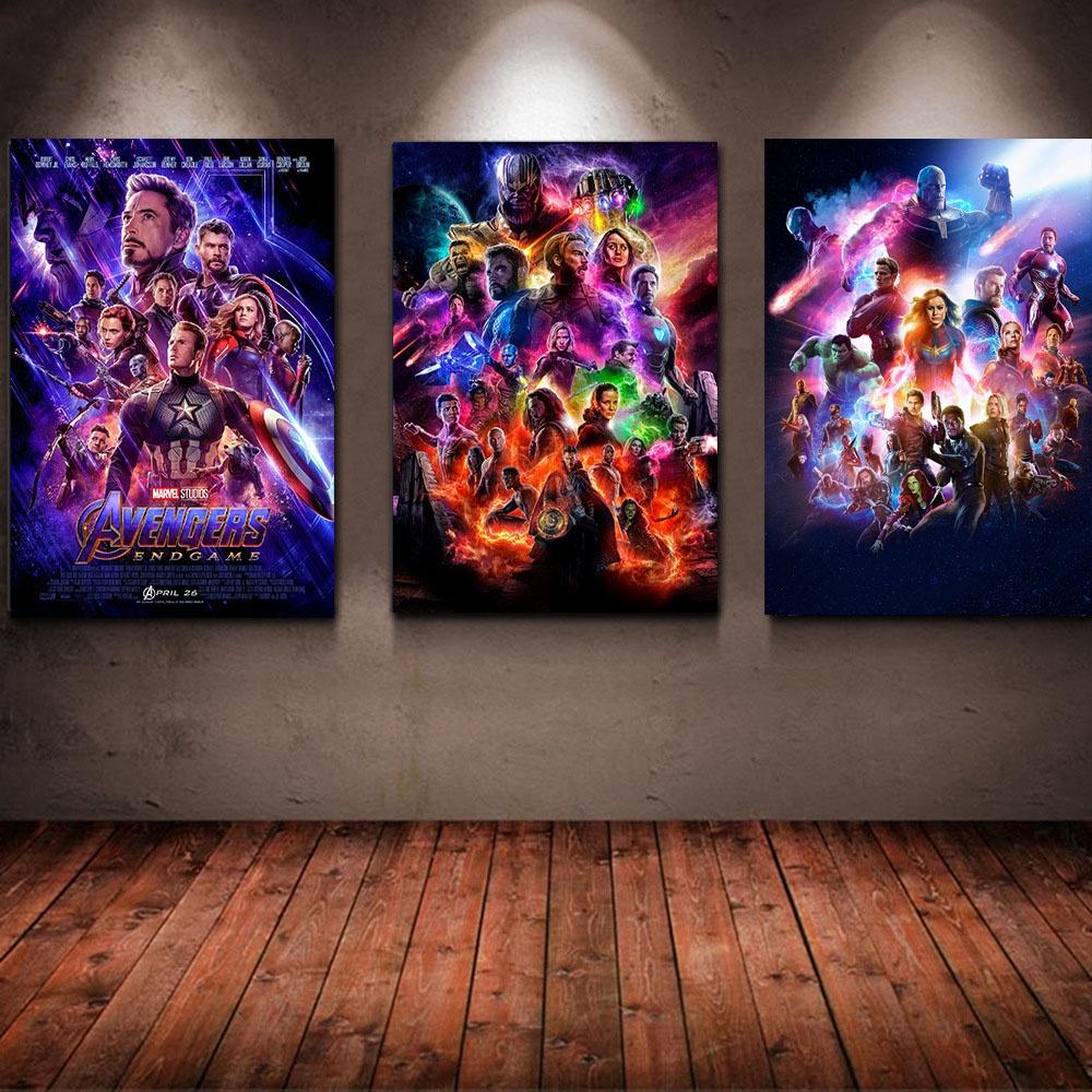 Premium Quality Avengers 4 End Game Tony Stark 24x36" Super Heroes Poster