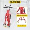 Pipe Stand, Pipe Jack Stand, V Head Pipe Stand Adjustable Height 28-52 Inch, Pipe Jack Stands with Casters 882 LB, Folding Portable Pipe Stands 1/8 To