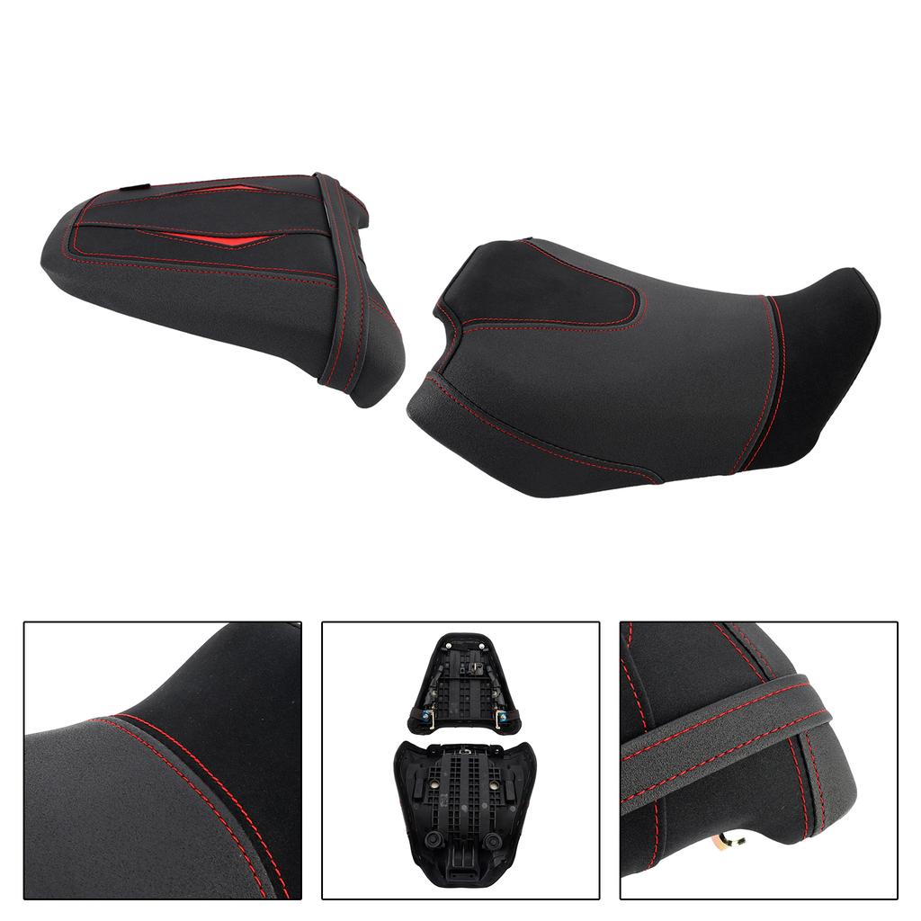 Front&Rear Raider Passenger Cushion Kit Black2 For Honda Cb650R Cbr650R 24-25