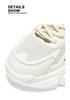Men's Summer 2025 Breathable Trendy Thick Sole Sneakers - Casual Running Dad Shoes