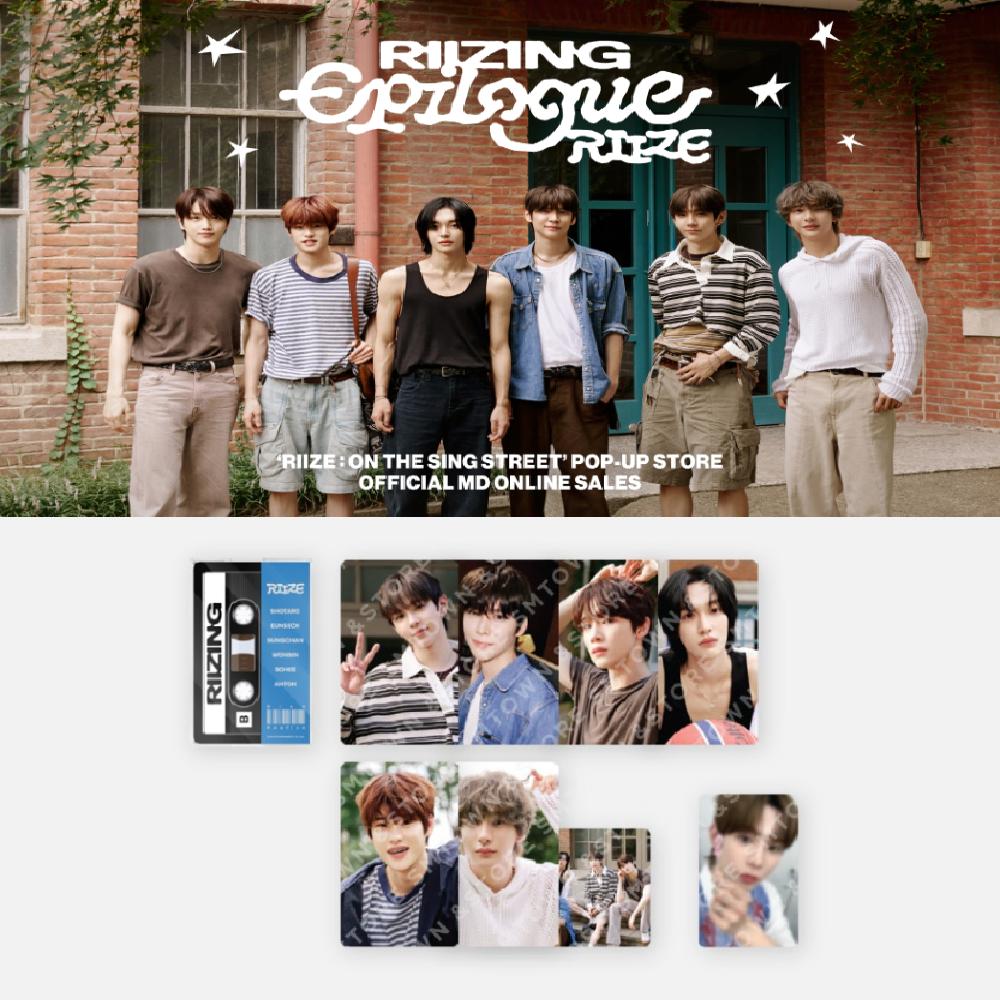 

Предварительный заказ RIIZE ON THE SING STREET POP-UP Store Cassette Tape Photo Set