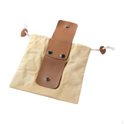 Foldable Foraging Bag with Drawstring Large Waist Hanging Tool Fruit Picking Pouch for Hiking