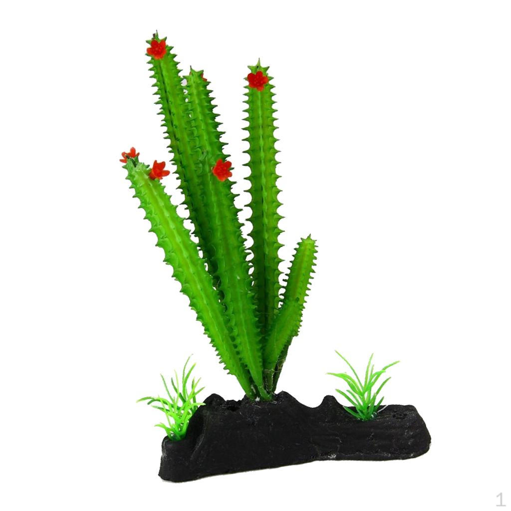 

Aquarium Plants Ornament Terrarium Vine Decor ,Gecko 3