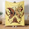 The Angry Beavers Flannel Blanket, High quality Comfortable for All Seasons, Home Decor, Warmth and Comfort
