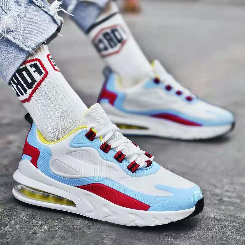 Spring and Autumn New Sports Men's and Women's Same Couple Shoes Korean Version Platform Running Shoes Trendy Fashion Casual Sports Shoes