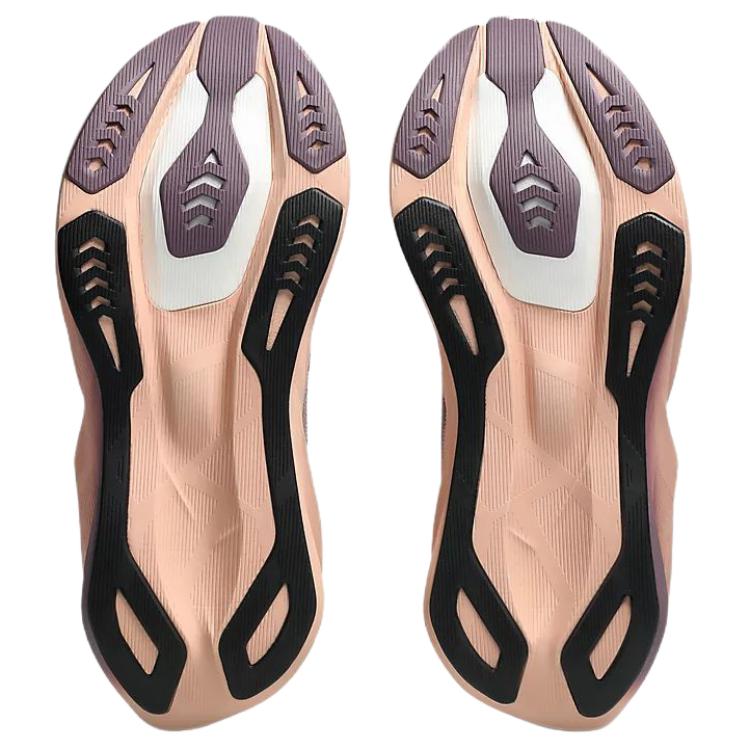 Asics Novablast 6 Calzata Comoda Reattività Traspirante Scarpe da Corsa Sneakers Donna Grigio Viola Nudo 1012C008-500