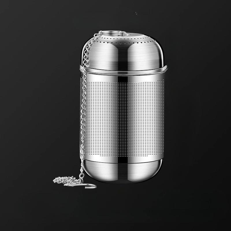 

Tea leak tea partition ultra-fine filter tea filter stainless steel Weibao household halogen seasoning ball tea water separator