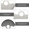 NH35 NH36 Automatic Hammer Rotor Patch Fit for 4R35 4R36 NH35 NH36 Movement SKX007 SRPD Watch Repair Rotor Guard