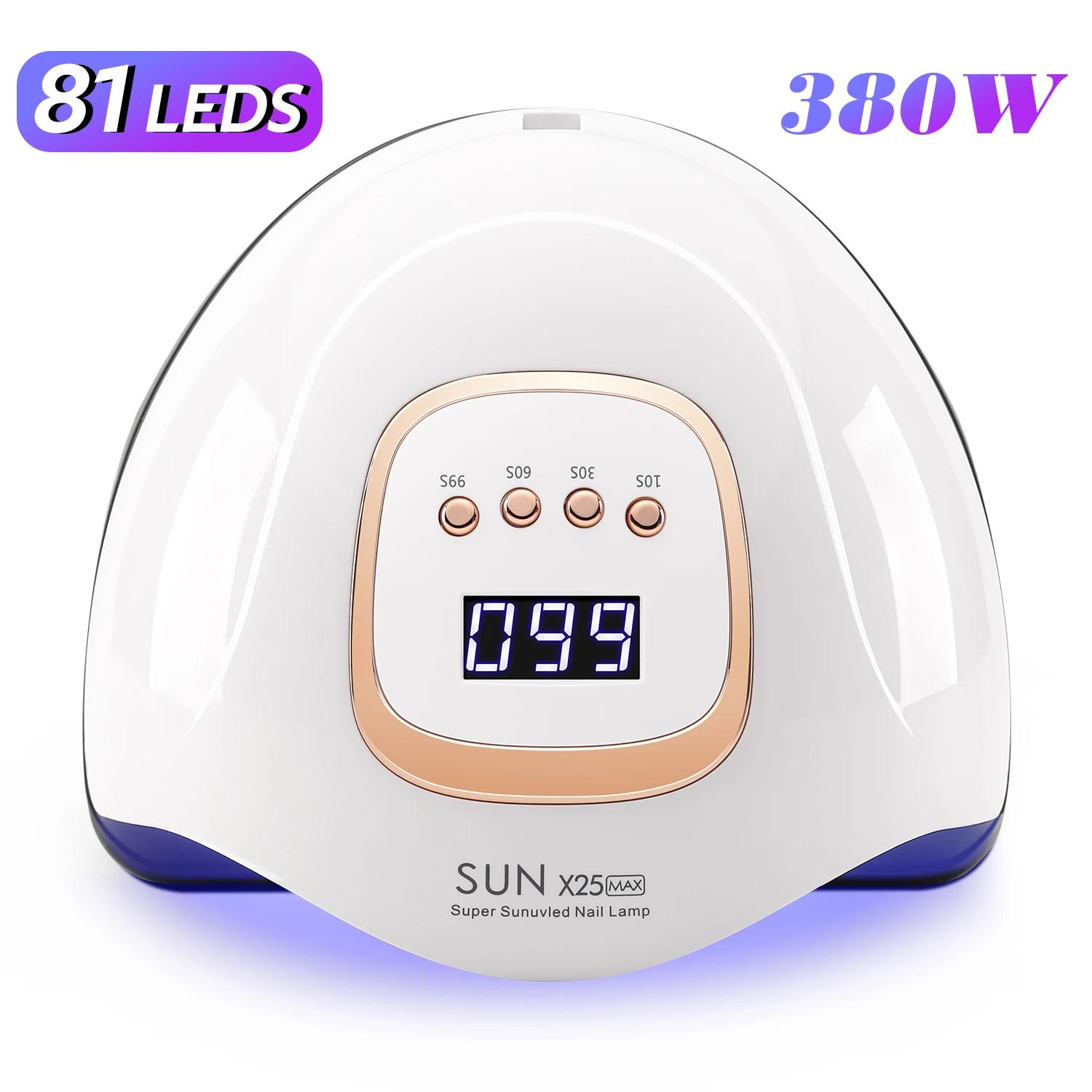 

Professional 81LED Nail Lamp - Smart Sensor Auto-On/Off for 30s Fast Curing Gel Polish US