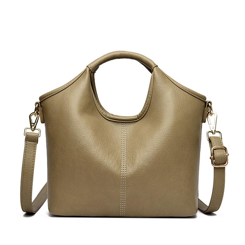 Bag 2025 New Versatile Retro Portable Large-capacity Tote Bag High-end Sense Commuter Niche One-shoulder Crossbody Bag