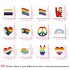 30 Styles Gay Les Pride Brooch LGBT Collection Rainbow Flag Enamel Pins Inclusive Progress Trans Asexual Badge Bag Jewelry Gifts