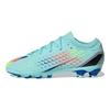 Adidas X Speedportal .3 Turf Artificial Grass Round Toe Lace-Up Low-Top Soccer Shoes Kids Soccer Shoes Blue GW8480