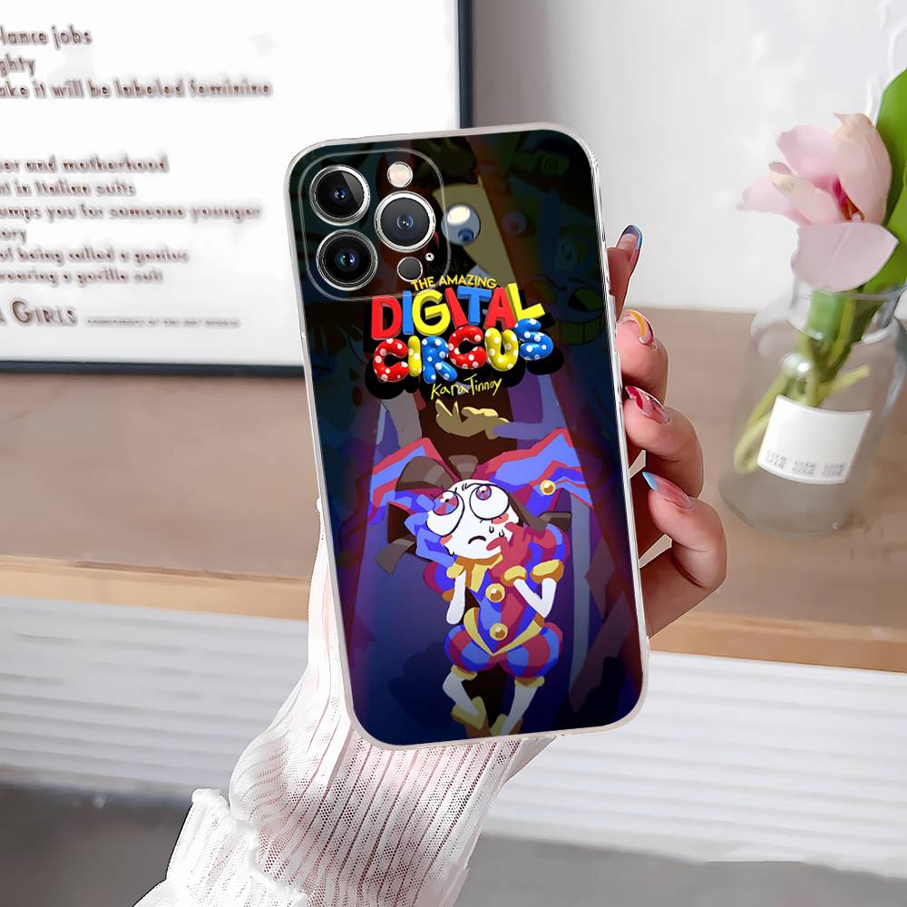 Drôle A-Amazing D-Digital C-Circus Pour IPhone 17 16 Pro 15 13 16e 11 12 14 17 Pro Max Coque antichoc anti-chute