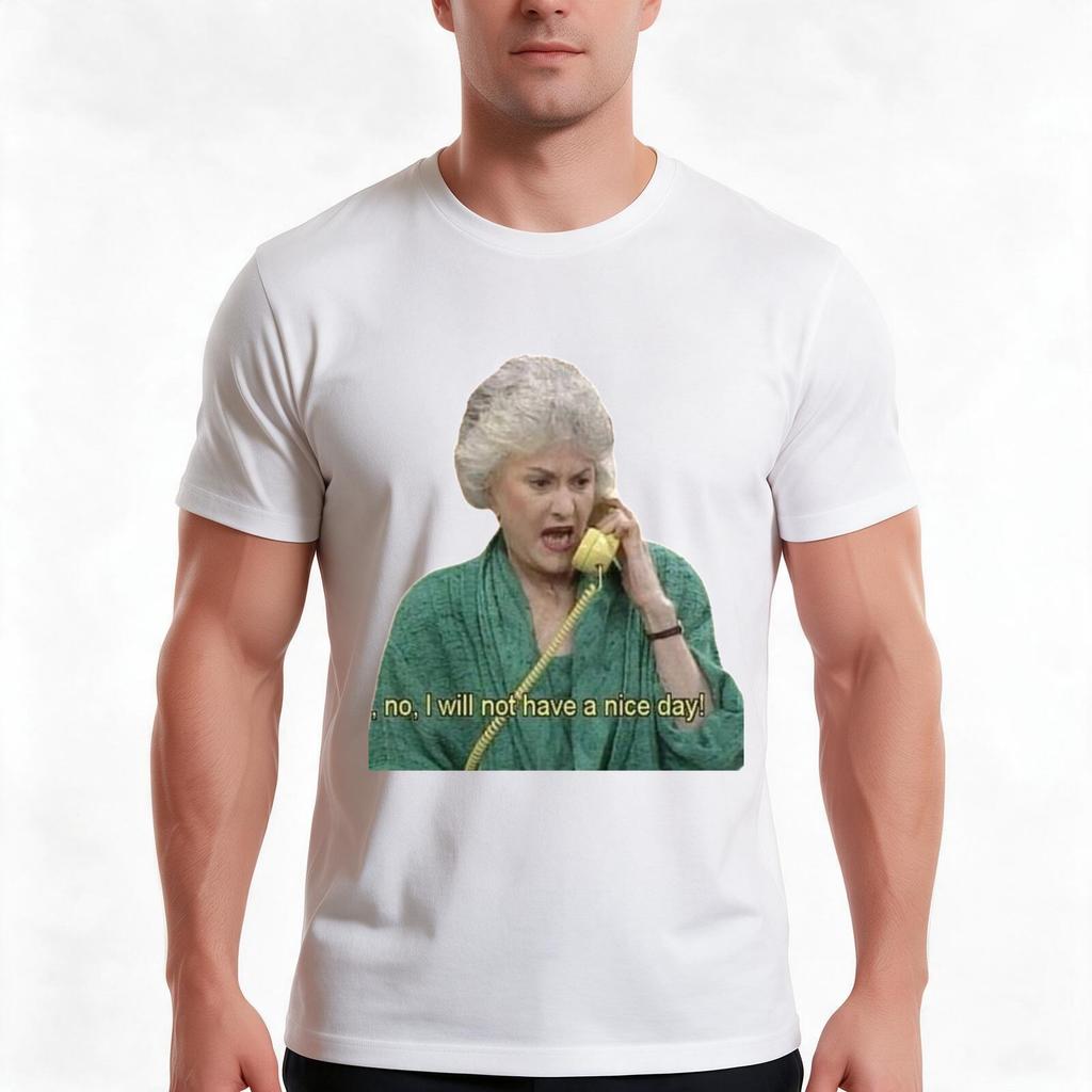 Copy of Golden Girls Meme TShirt Summer Casual Cotton Tee Oversized Streetwear Tops Vintage Graphic Print Unisex Unisex Women