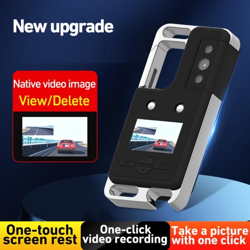 Wearable Video Recorder,OLED Display Miniature Camcorder for Teachers Travelers Video Recorder for Teaching 2560x1460