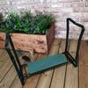 Sturdy Garden Kneeler Folding Chair With Dual Purpose Seating And Kneeling