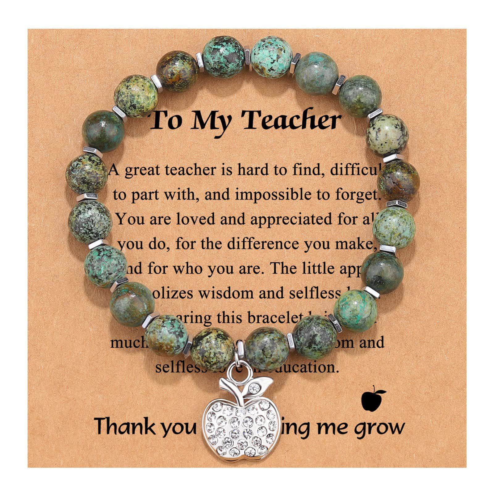 

Браслет из натуральных бусин розовой зебры 8 мм Праздничный подарок для мужчин и женщин Браслет дружбы с бусиной в виде яблока 8mm beaded bracelet (excluding card)