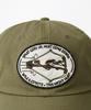 OUTSTANDING [Looney Tunes] Cotton Ball Cap(Wile E. Coyote)_Olive
