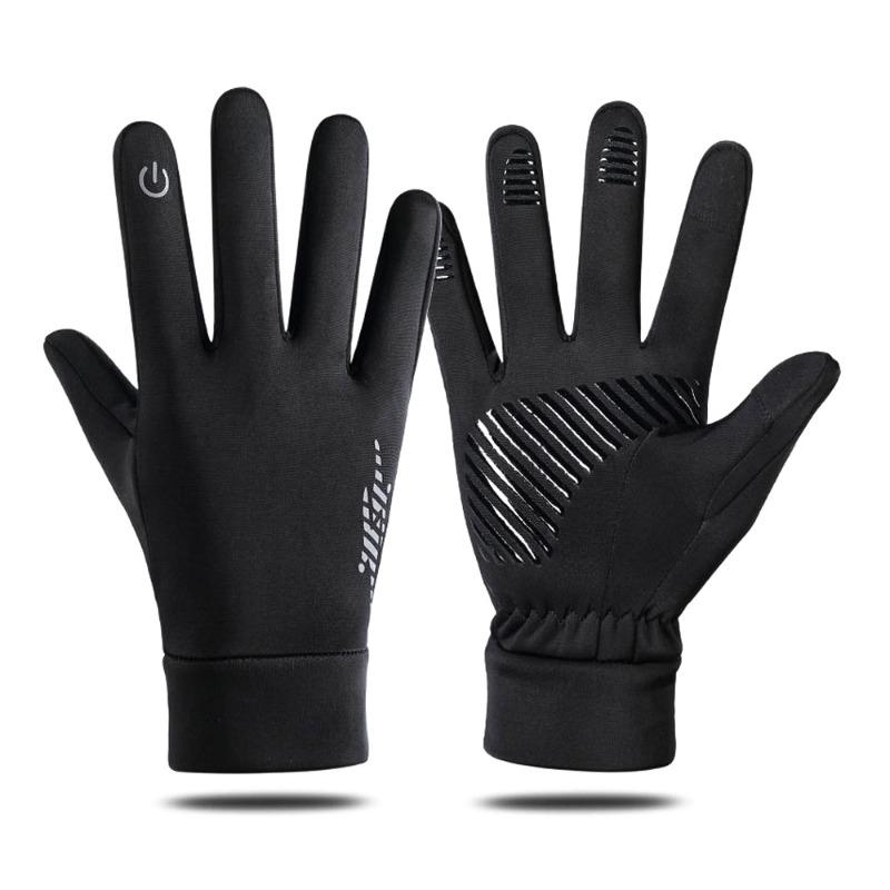 Thermal Gloves, Cycling Gloves, Windproof and Waterproof Gloves, Skiing Gloves, Cycling Gloves for Outdoor Activities, Touchscreen Gloves