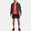 Under Armour Qualifier Storm Packable Woven Breathable Running Hooded Jacket Men Black 1326597-010