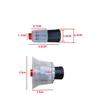 New Plastic Car Wash Spray Bottle Nozzle Windproof Transparent Foam Nozzle Spray Kettle Accessories Car Home Cleaning Tools