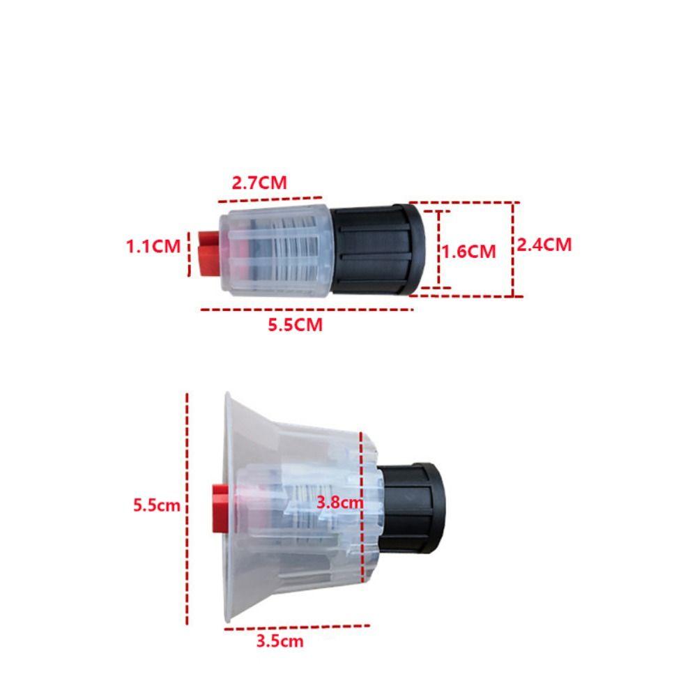 New Plastic Car Wash Spray Bottle Nozzle Windproof Transparent Foam Nozzle Spray Kettle Accessories Car Home Cleaning Tools