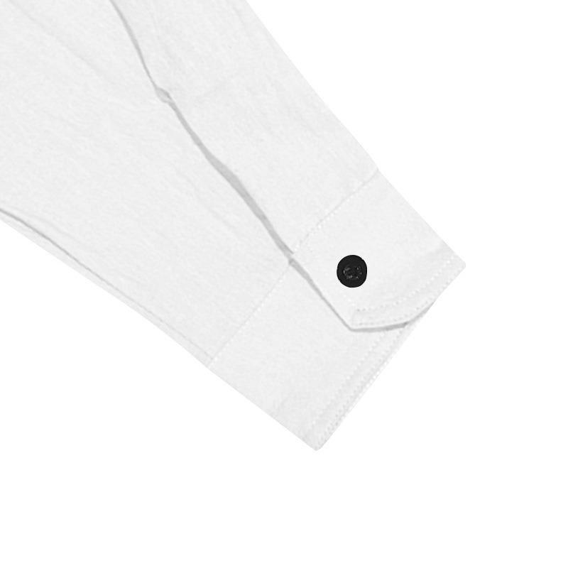 Men's Button Down Collar Long Sleeve Casual Shirt.