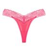European & American Sexy Plus Size Low Waist Lace Thong Panties