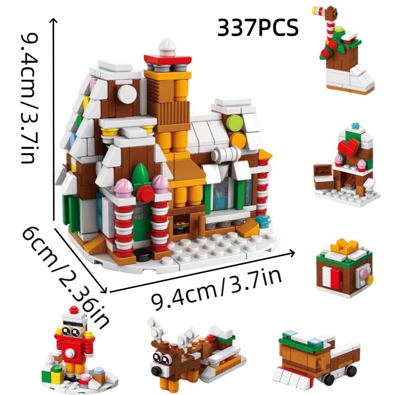 Creative Music Box Compatible With Lego Christmas Desktop Decoration Toy